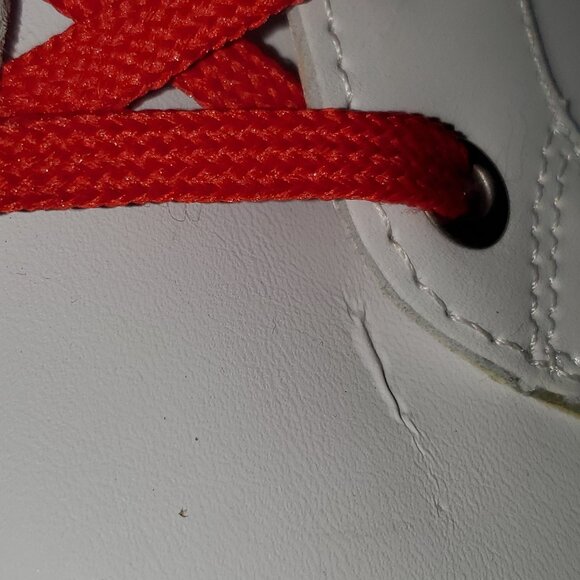 SAM EDELMAN espadrille Carleigh platform sneakers with red shoe laces- Size 11 - Picture 4 of 11